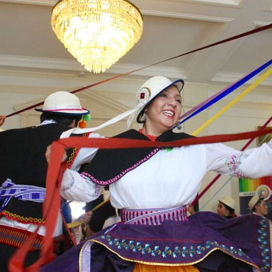 people dancing music from ecuador